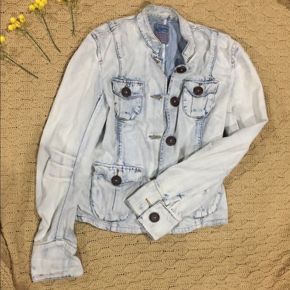 Vintage Jackets & Blazers - Vintage Denim Marithe Francois Girbaud Jacket